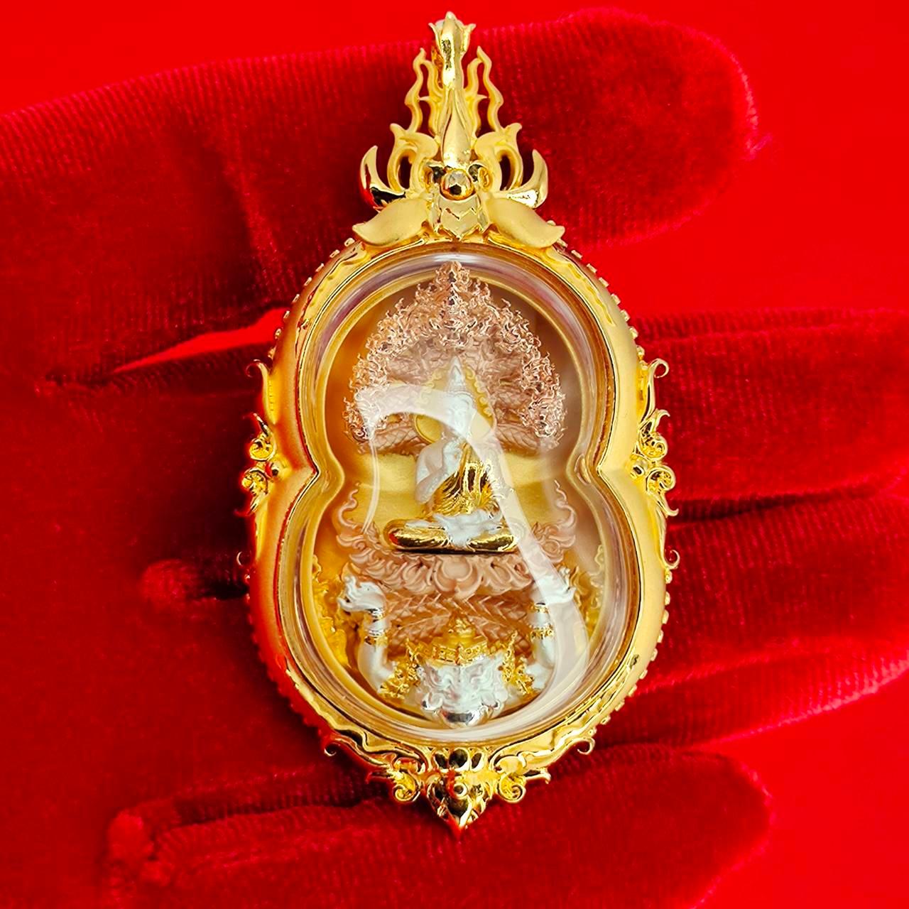 Command Naga King's Power with Phra Nak Prok Theva Nakarat by LP Kee for Ultimate Protection, Authority & Wealth