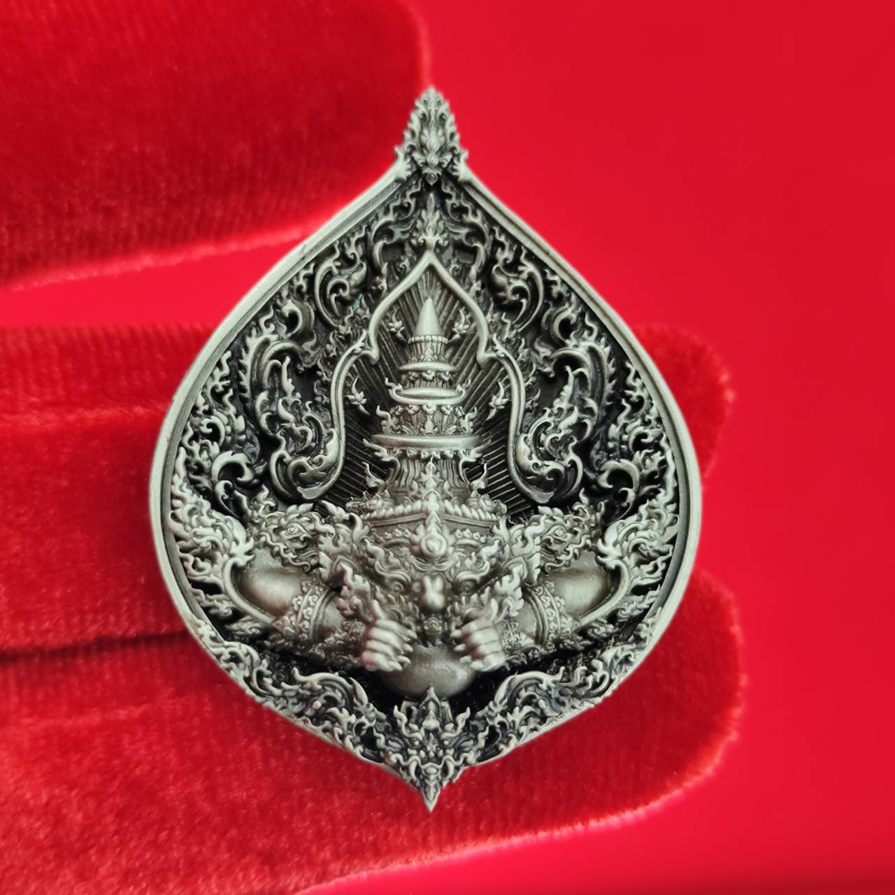 Sacred Rahu Amulet for Fortune, Success & Spiritual Protection