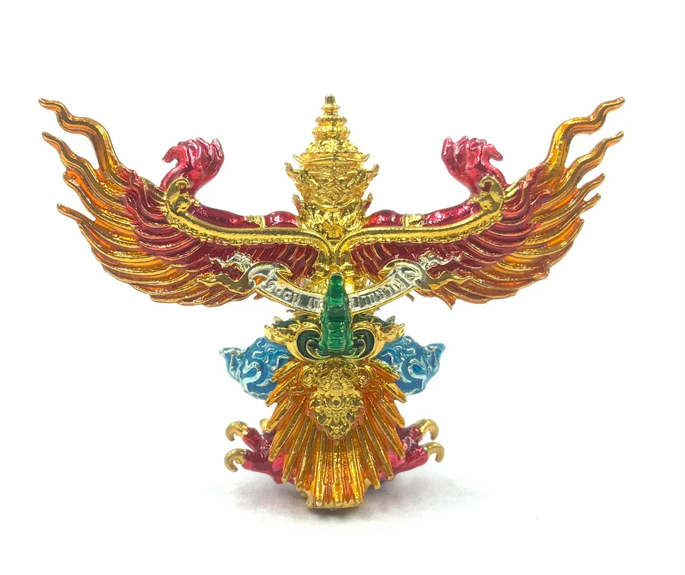 🦅 Phaya Garuda "100 Years Millionaire" Amulet: Small Mold (2.5cm) – Luang Phor Phat (Wat Huay Duan) – Double Consecrated for Wealth & Power