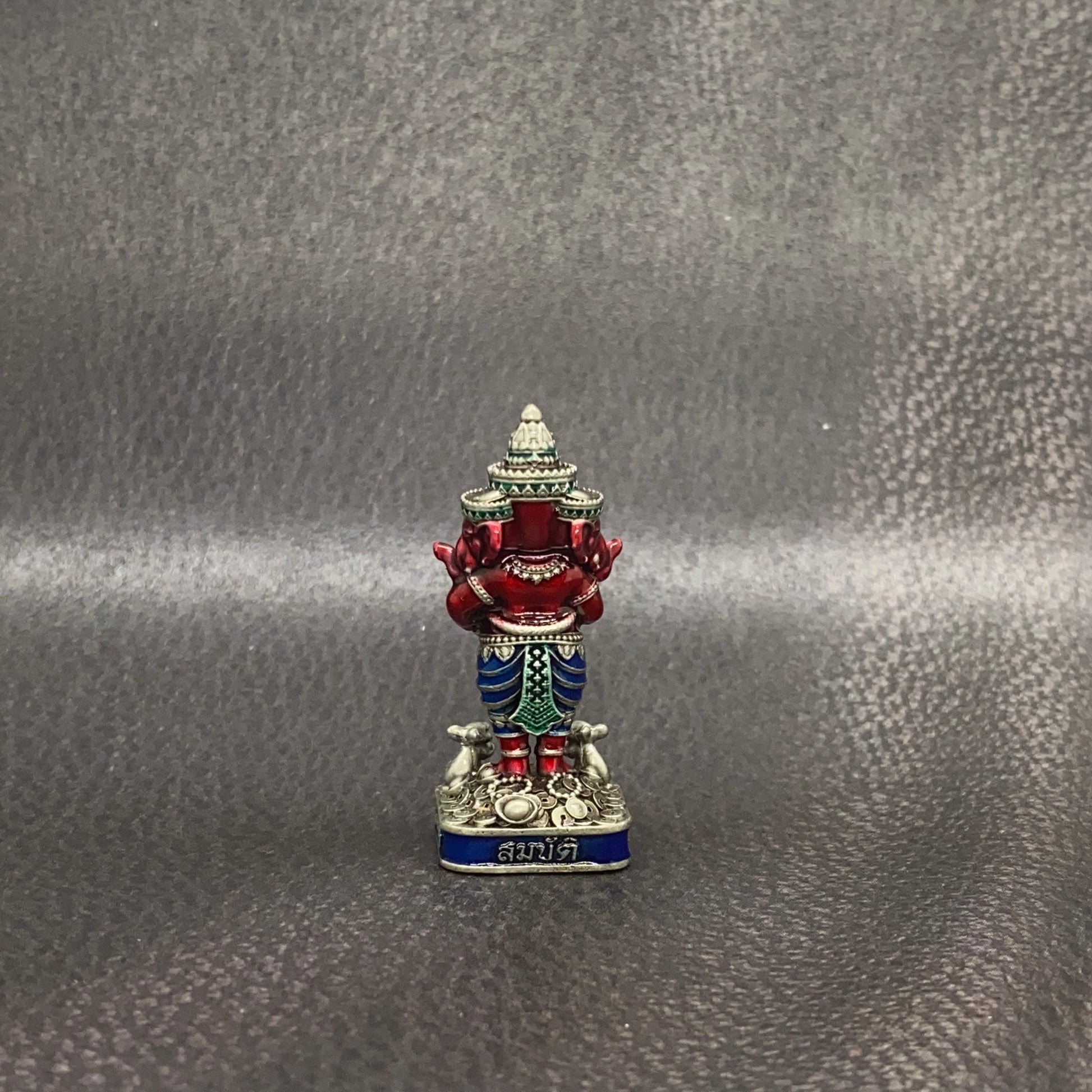 Ganesha 3-Headed Amulet – Maha Baramee Edition by Luang Pho Phat, Wat Huai Duan