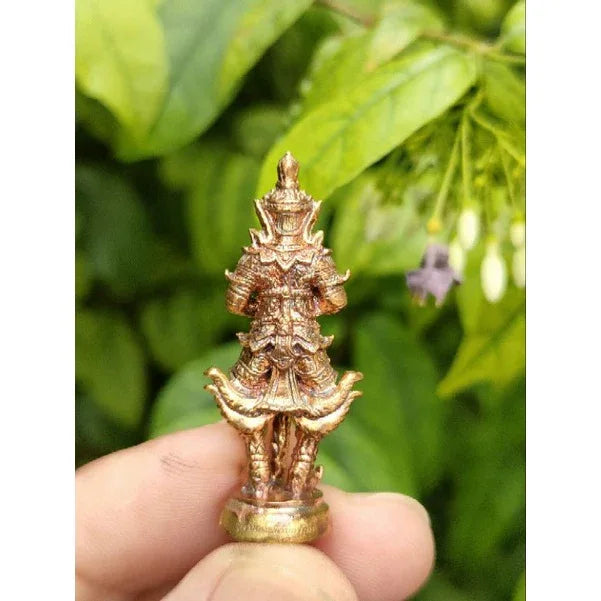 👹 THE MASTER OF WEALTH & DEBT LIBERATION ✨ The Sovereign Wealth-Maker: Luang Pu Soon "Thao Wessuwan" (Debt Relief & Riches Edition) – Sacred Metal Sculpture Soaked in Holy Water