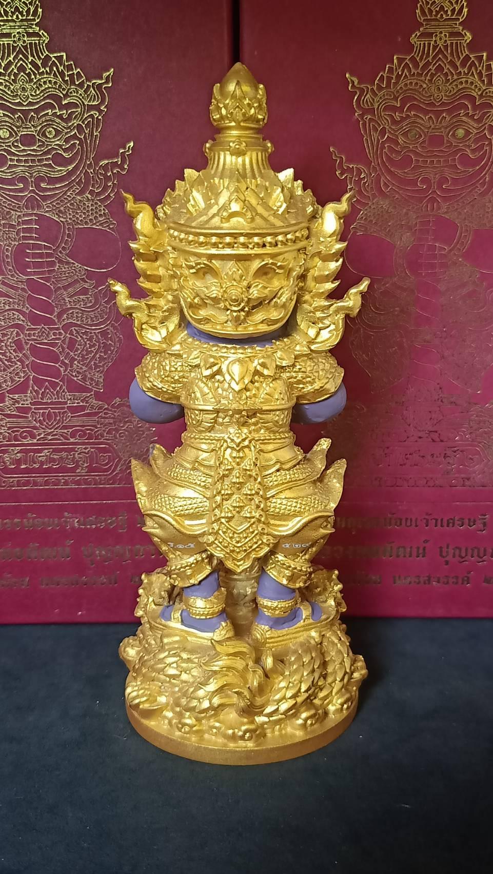 👹 The "Little Lord of Millionaires" Thao Wessuwan Statue (5.8") – Sacred Lek Namphi Edition for Wealth, Protection & Career Success