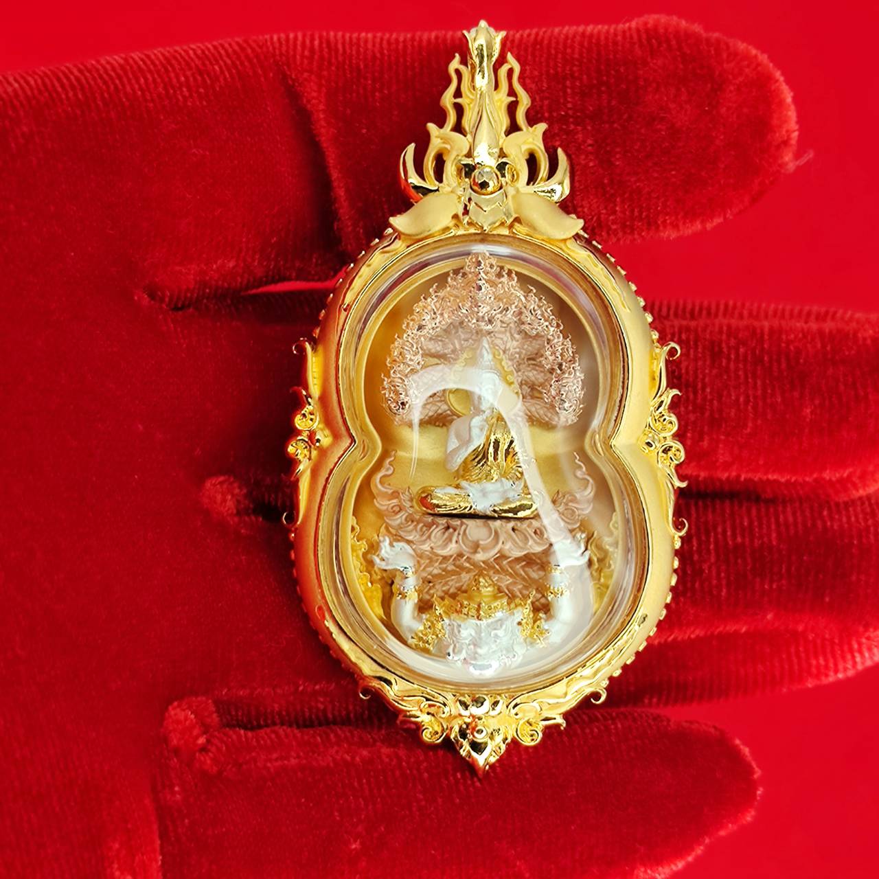 Command Naga King's Power with Phra Nak Prok Theva Nakarat by LP Kee for Ultimate Protection, Authority & Wealth