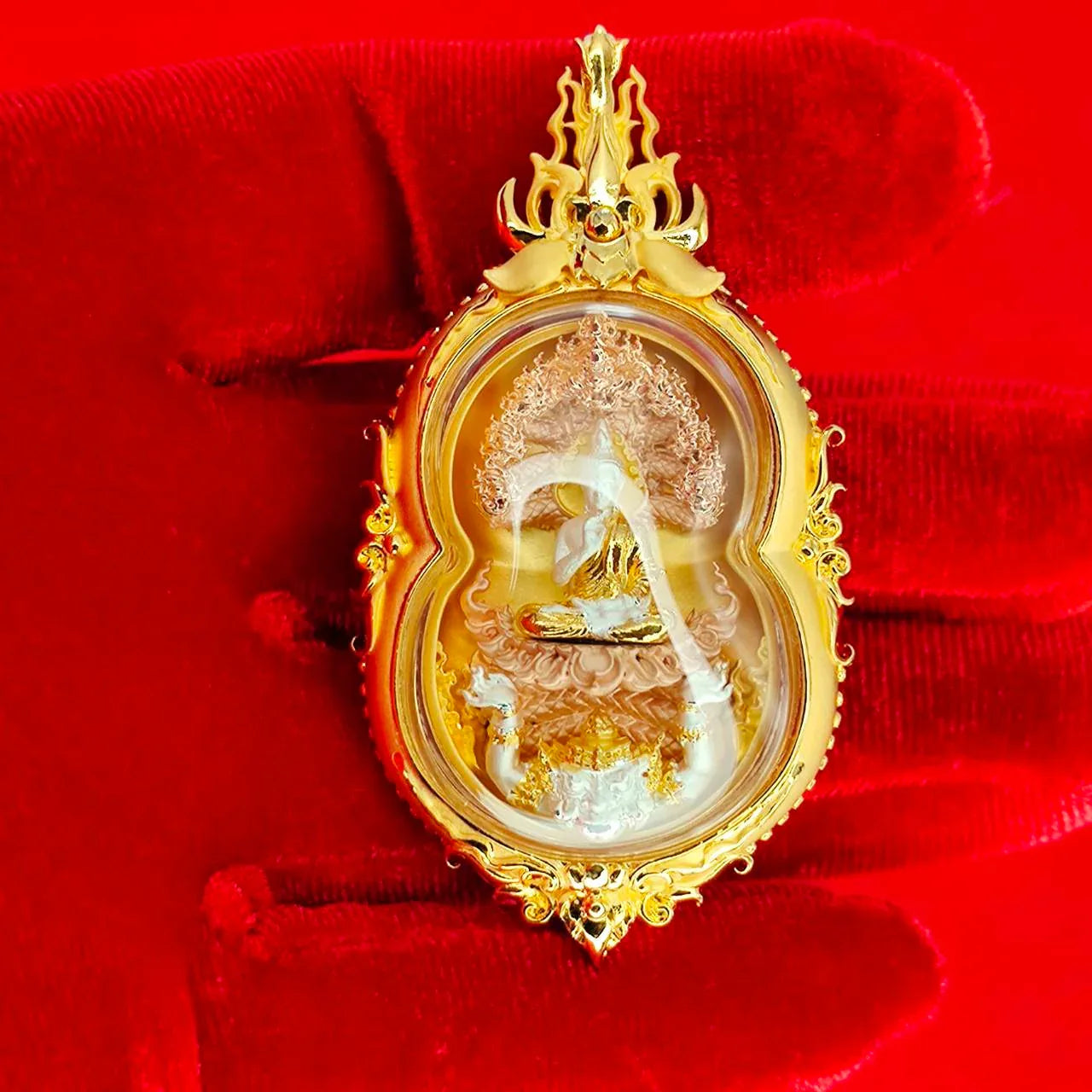 Command Naga King's Power with Phra Nak Prok Theva Nakarat by LP Kee for Ultimate Protection, Authority & Wealth