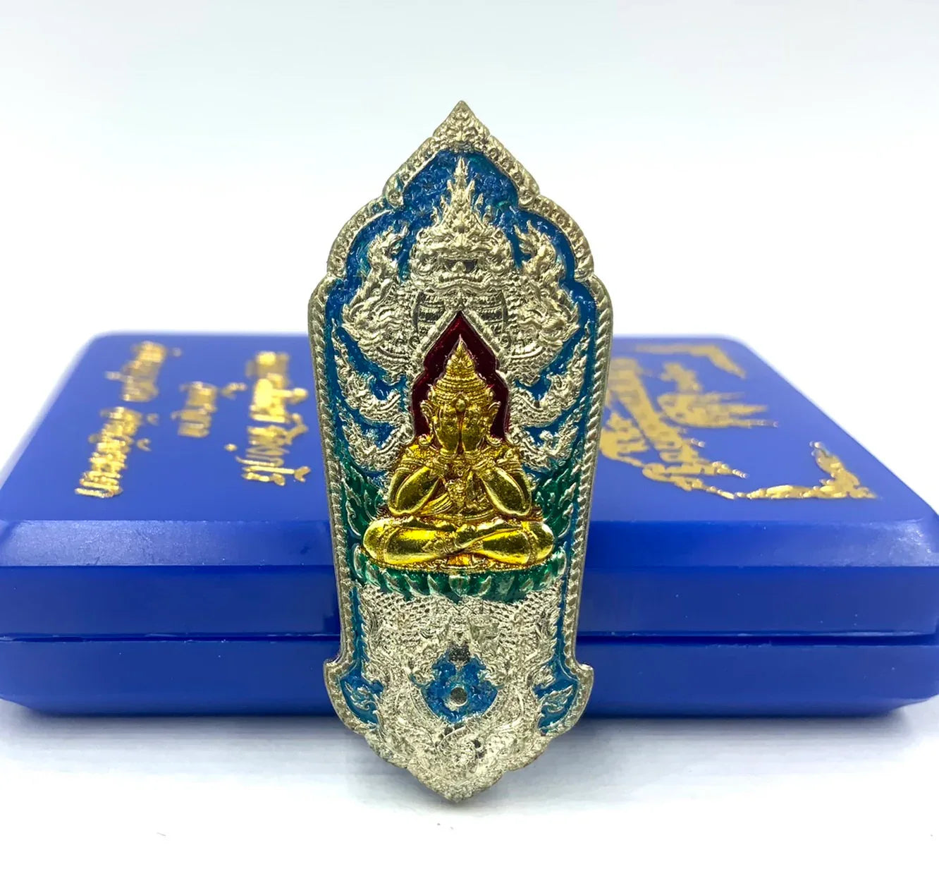 💰 "Millionaire Wealth" Coin Amulet: Maha Lap Sap Setthi Edition (2021) – Luang Pu Thip (Wat Pha Lat, Phayao) – Authentic Lanna Fortune Charm Enameled Alpaca