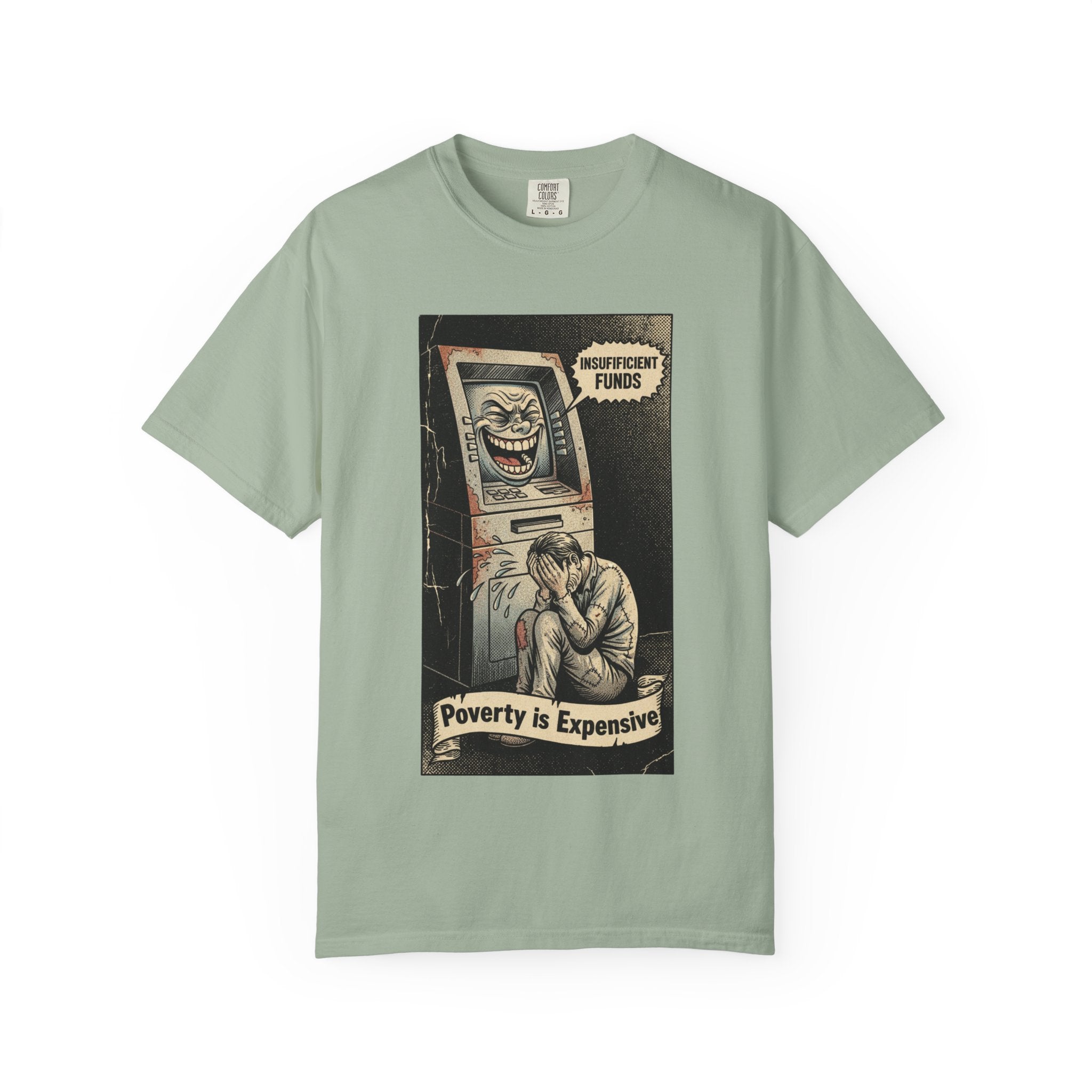 Vintage Satirical T-Shirt | Political Theater & System is Rigged Retro Tee | Sarcastic Dark Humor Shirt | Unisex Premium Cotton Graphic Tee Bay