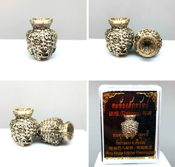 🎯 Takong Dak Sap﻿ by Phra Kruba Kittichai Khemchari, Wat Pang Makong, Chiang Dao, Chiang Mai – Powerful Wealth-Attracting Amulet