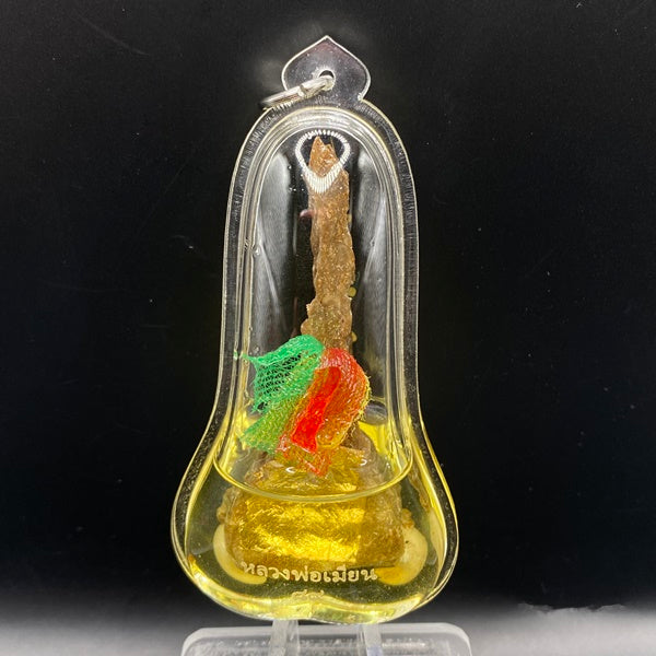 Sacred Snake Fang Wealth Charm - Maha Setthi with 108 Sacred Herb Oil by Luang Pho Mian for Abundance and Prosperity Default Title