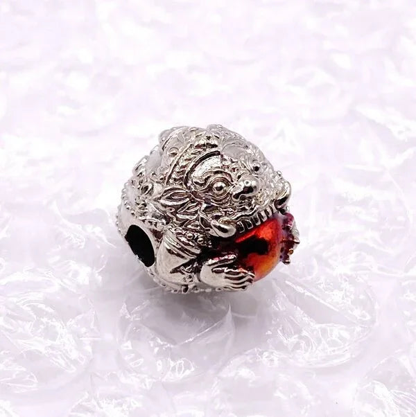🌑 THE ECLIPSE OF POWER: LOOK SAKOT RAHU ✨ The Cosmic Transformer: Por Tan Phong 2025 "Phra Rahu Plaeng Rit" Sacred Bead (Luk Sakot) – Fate Alchemist & Spiritual Shield