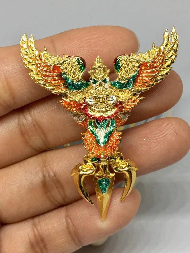 🪙 Vajra Garuda “Infinite Wealth Regent” – 5 cm Supreme Prosperity & Protection Statue (Maha Garuda Millionaire of Endless Treasure)