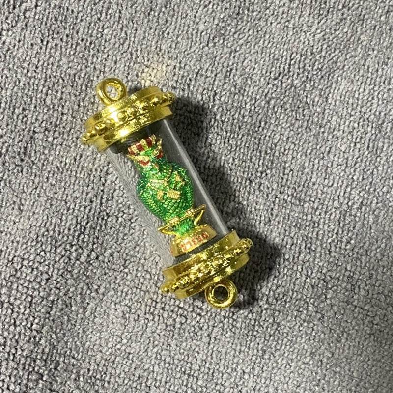Hoot of Wealth Owl Amulet – Huged Bird Symbol for Prosperity &amp; Fortune | Consecrated by Luangpu Maen Phuriyanano, Khao Chan Temple, Phetchabun 招财猫头鹰符 – 象征财富与好运的神鸟护身符 | 由玛恩长老于碧差汶府考禅寺加持 - Thai Blessing Co
