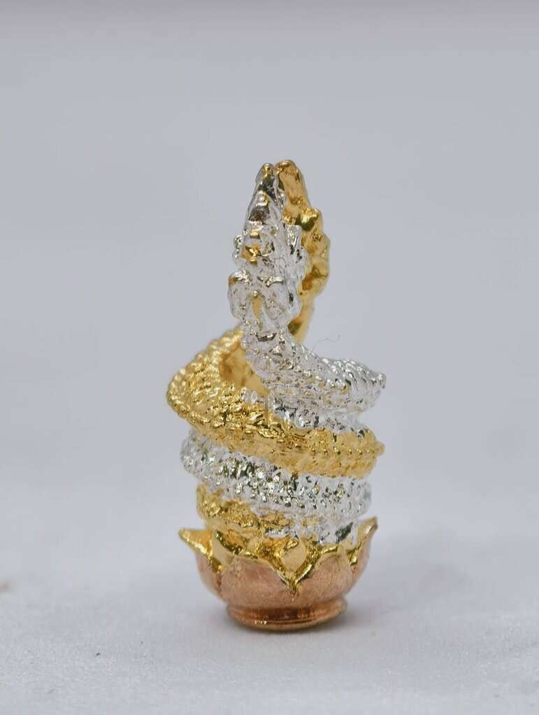 🐉 Sacred Takrut Phaya Nak Fang Rak 3K – Kruba Baeng, Wat Ban Tonod | Powerful Love, Luck & Protection Amulet