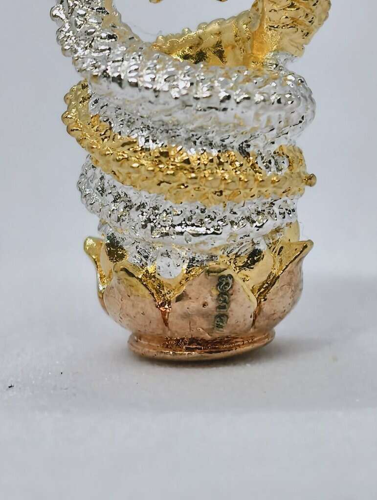 🐉 Sacred Takrut Phaya Nak Fang Rak 3K – Kruba Baeng, Wat Ban Tonod | Powerful Love, Luck & Protection Amulet