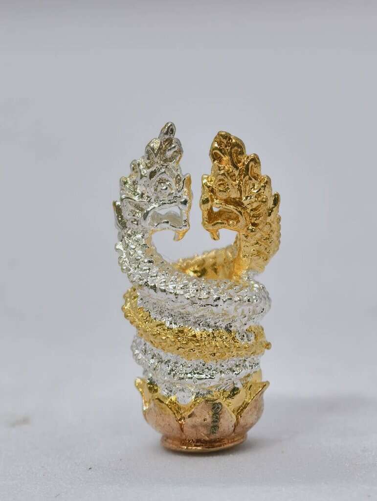 🐉 Sacred Takrut Phaya Nak Fang Rak 3K – Kruba Baeng, Wat Ban Tonod | Powerful Love, Luck & Protection Amulet