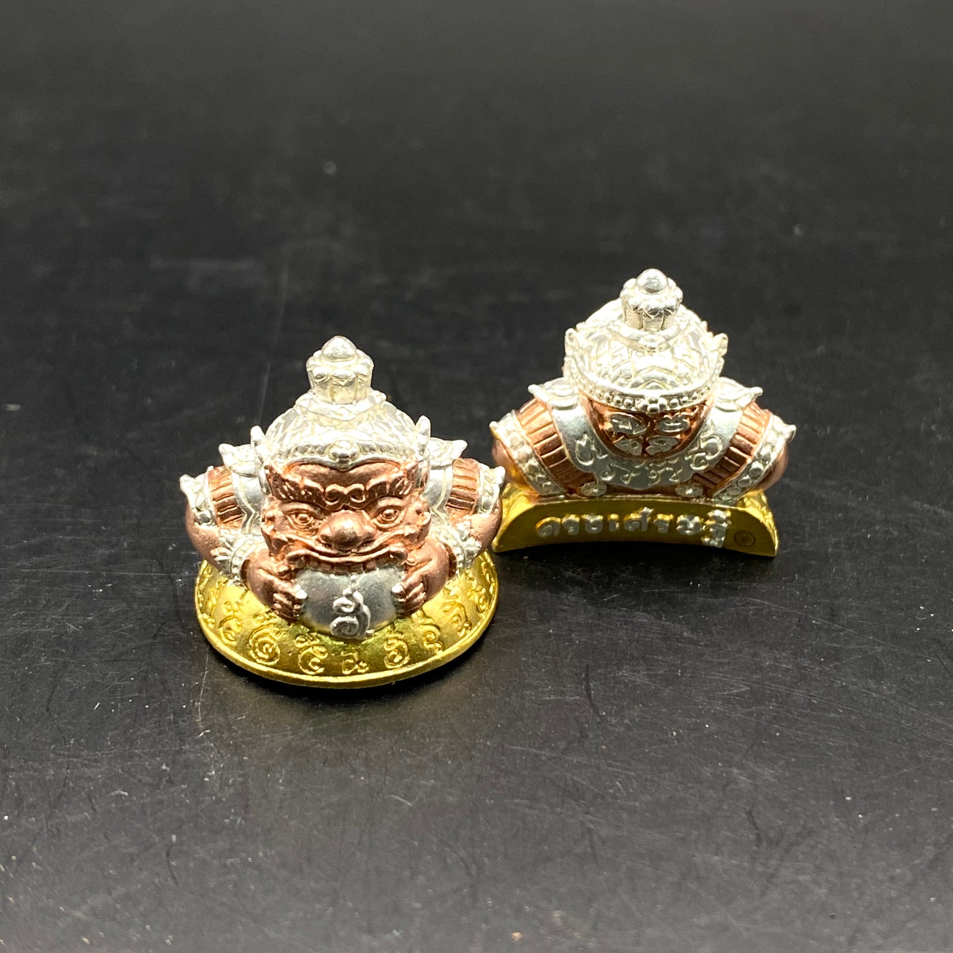 Rahu Amulet for Prosperity - Wealth Star Amulet 2568 | Sacred Protection from Wat Khao Cha-om