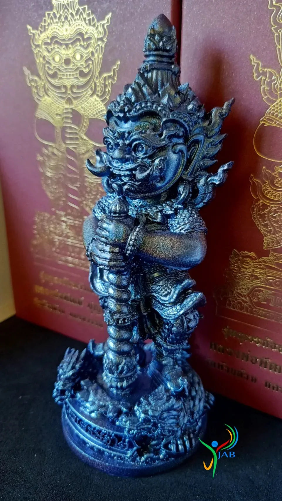 👹 The "Little Lord of Millionaires" Thao Wessuwan Statue (5.8") – Sacred Lek Namphi Edition for Wealth, Protection & Career Success
