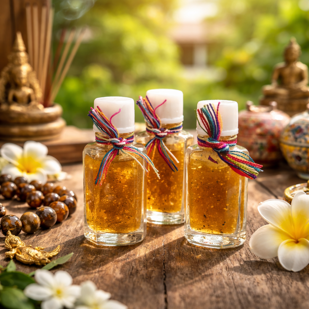🌟THE ESSENCE OF ENCHANTMENT: NAMMAN MONTRA SANEH LUMLONG ✨Universal Attraction Elixir – Ancient Thai Alchemy for Soulmate Attraction, Elite Business Luck & Wealth Manifestation