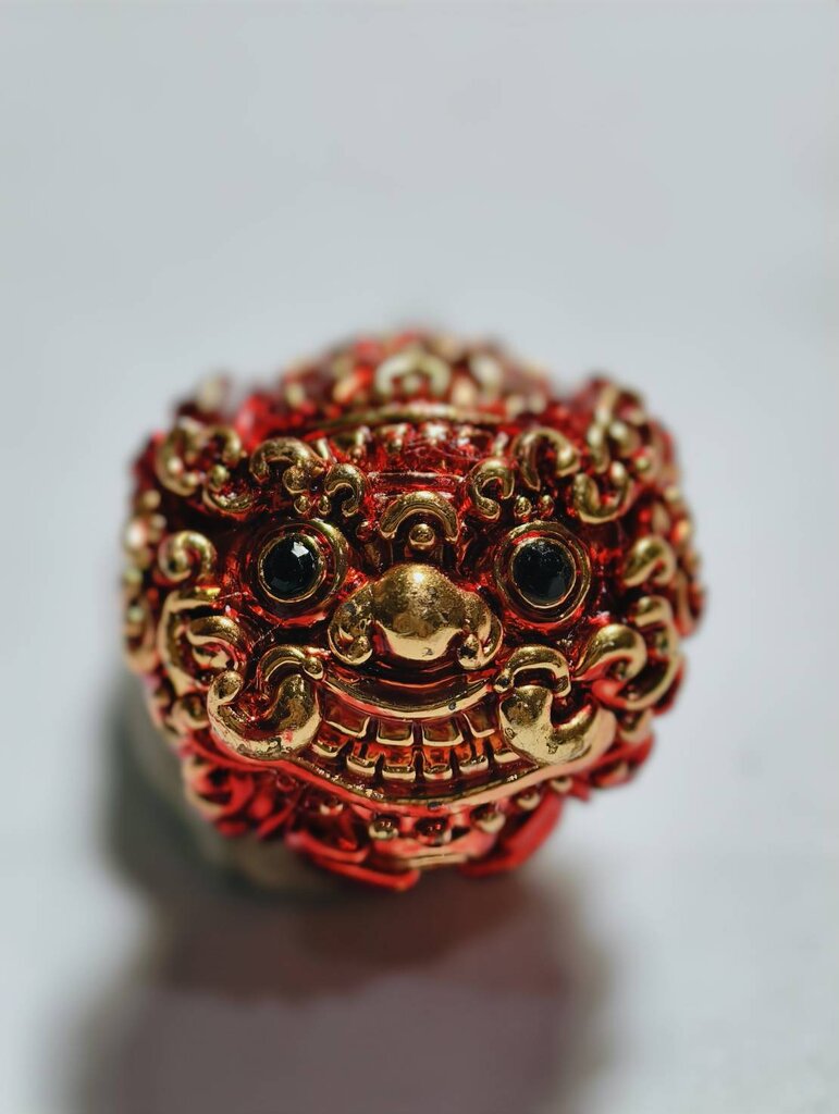 👶 Baby Kubera “Hundred Million” Wealth Ball (Kuwen Noi Roi Lan) – Career Success & Massive Fortune Amulet by Ajarn Kraidet