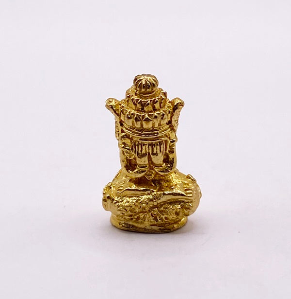 Phra Pidta Amulet - Ancient Gold Bell Amulet, Prosperity Edition by Luang Nui at Wat Kho Hong Small
