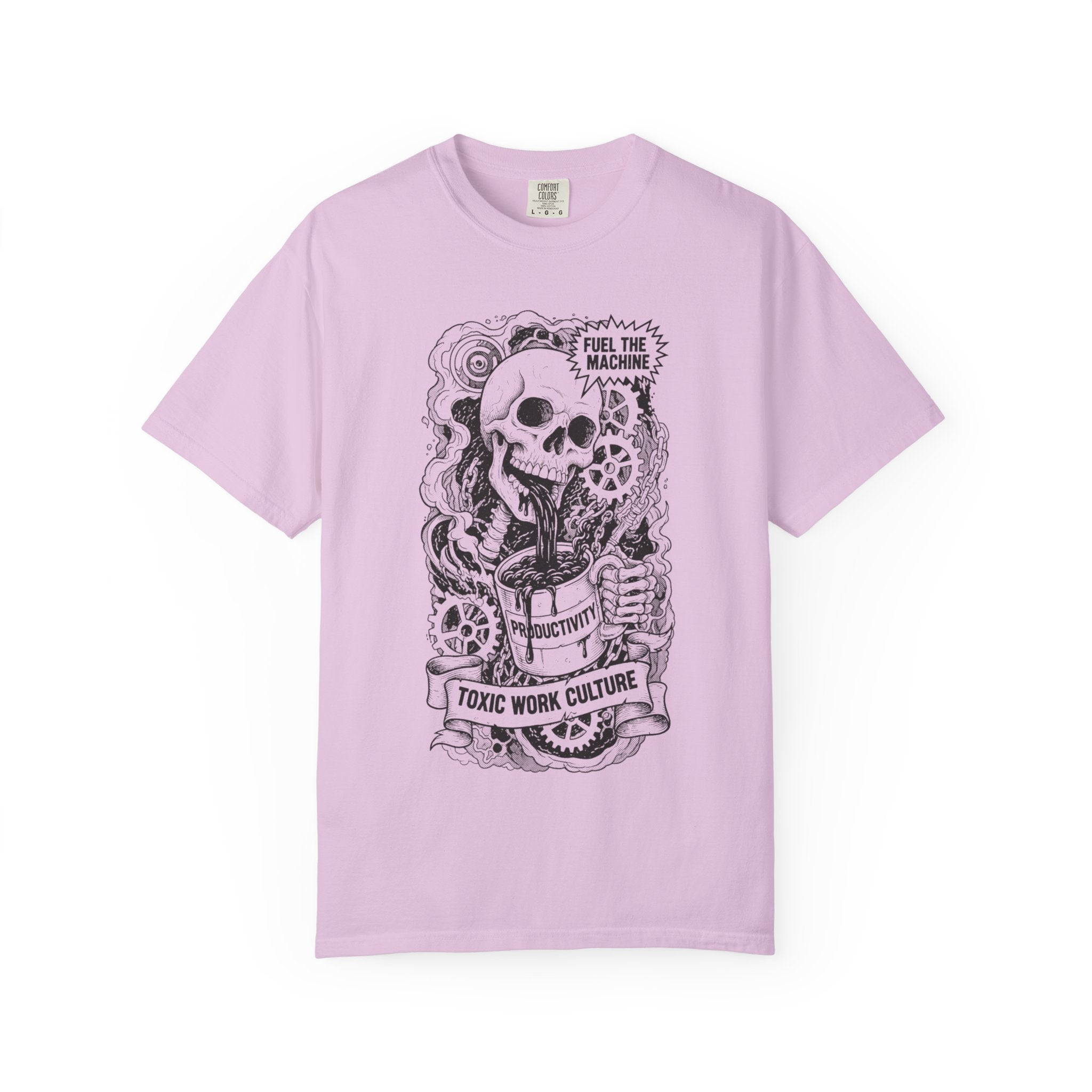 Born In Debt Shirt Vintage Comic Graphic Tee Anti Capitalism Satire Social Commentary Gift Retro Consumerism Dark Humor Streetwear Top Orchid