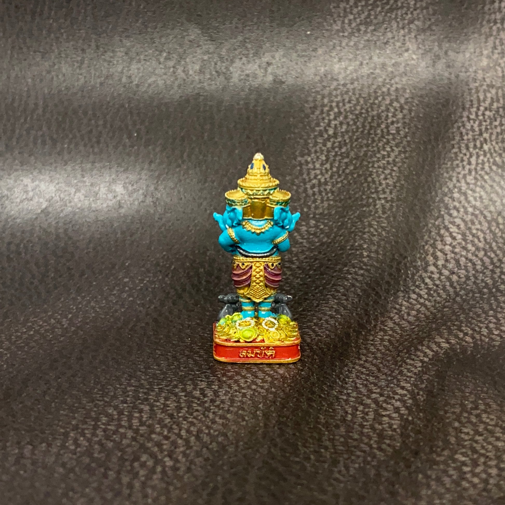 Ganesha 3-Headed Amulet – Maha Baramee Edition by Luang Pho Phat, Wat Huai Duan