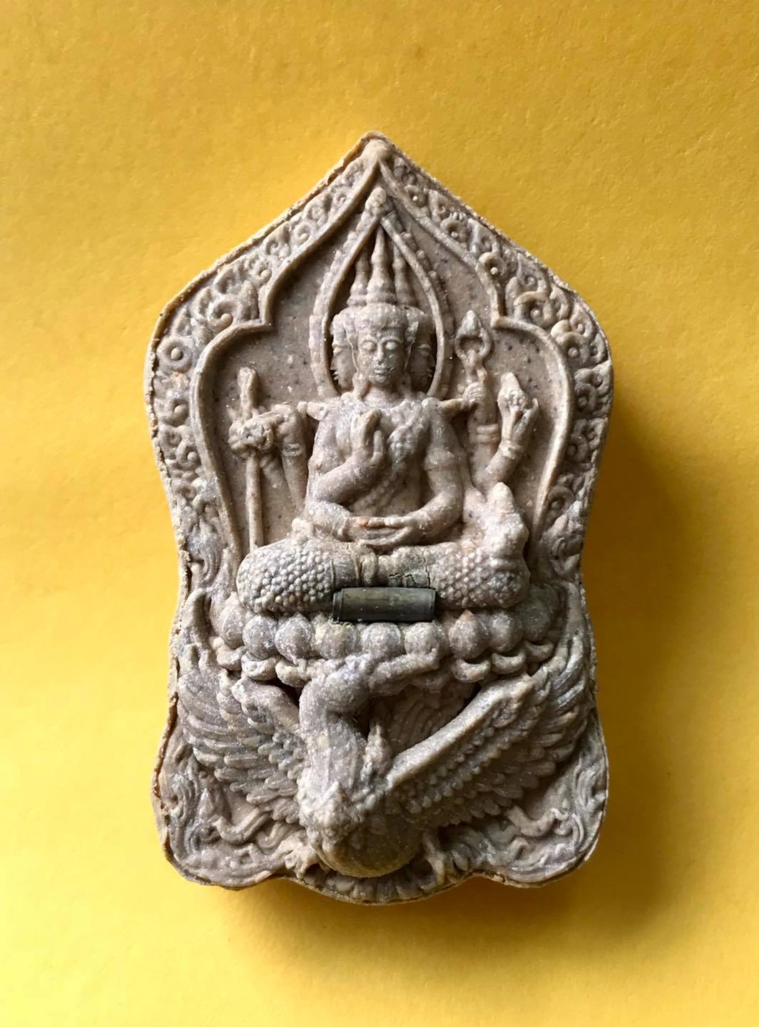 ✨ Supreme Siam Brahma Deity Medallion – Four‑Faced Blessings, Wisdom & Prosperity Amulet by Luang Pu Khampheng, Makha Ngam Hermitage, Kamphaeng Phet