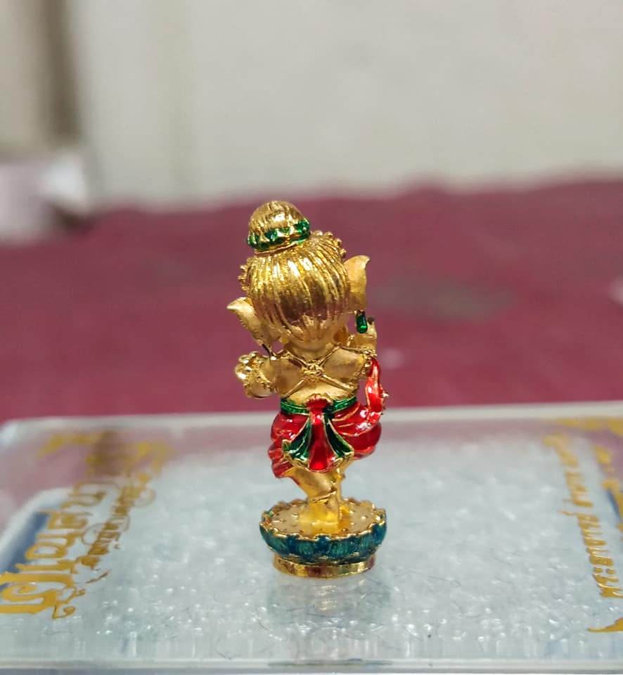 Dancing Ganesha – Natyam Ganesh Amulet | Phra Ajarn Amnaj Mahaviro | 2020 (B.E. 2563)&nbsp;舞神象神 | 阿赞阿玛杰 · 大威罗高僧加持 | 佛历2563年珍藏版 - Thai Blessing Co