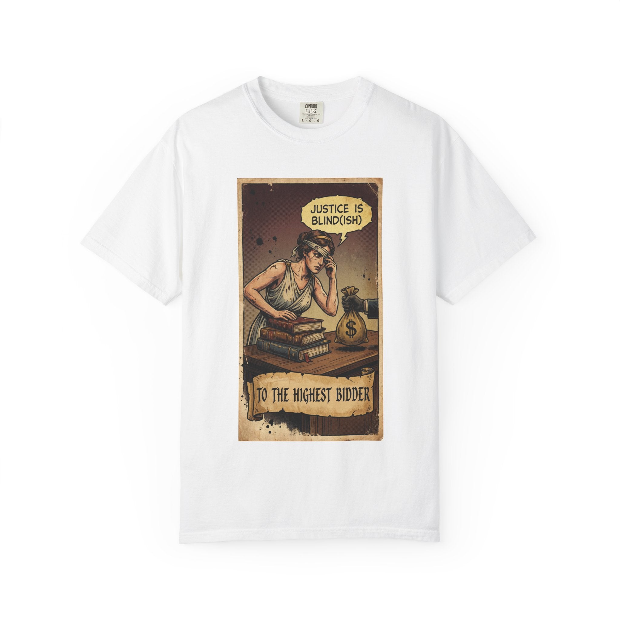 Imperialism Vintage Comic T-Shirt Political Satire History Gift Retro Propaganda Graphic Tee History Teacher Apparel White