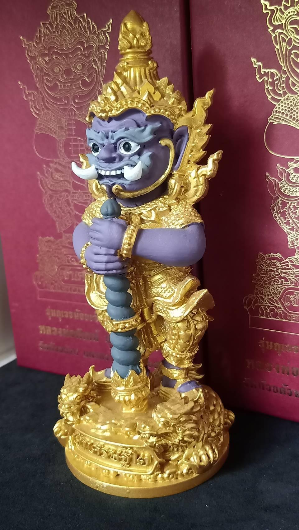 👹 The "Little Lord of Millionaires" Thao Wessuwan Statue (5.8") – Sacred Lek Namphi Edition for Wealth, Protection & Career Success