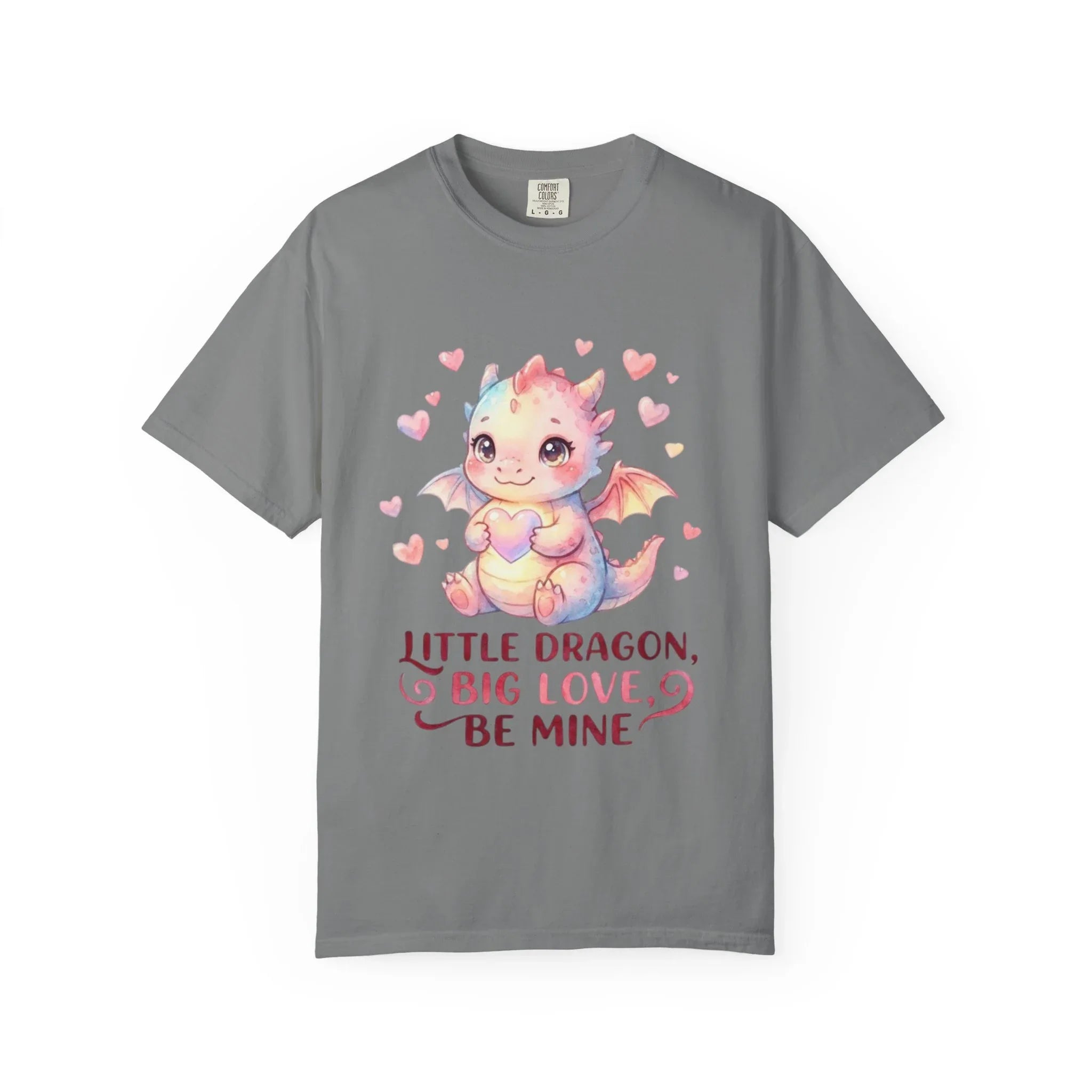 Penguin Couple Holding Candy Cane Heart T-Shirt | Cute Winter Valentine Love Tee | Cozy Holiday Aesthetic Gift | Romantic Animal Art Grey