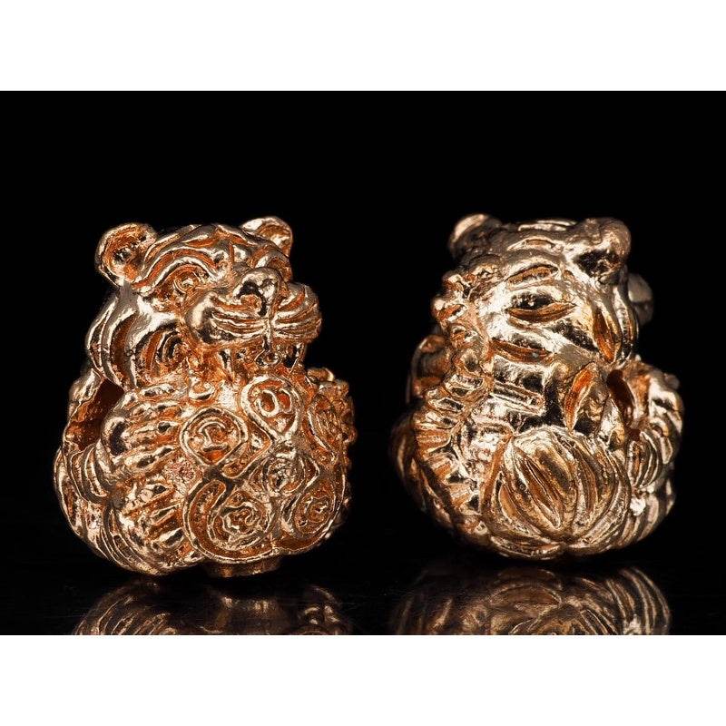 Sleeping Tiger Amulet – Seue Noi Gin Wealth &amp; Attraction Talisman | Consecrated by Kruba Tao, Wat Ban Lao, Chiang Mai 睡虎符 – 招财与吸引护身符 | 由清迈班捞寺克鲁巴陶大师加持 - Thai Blessing Co