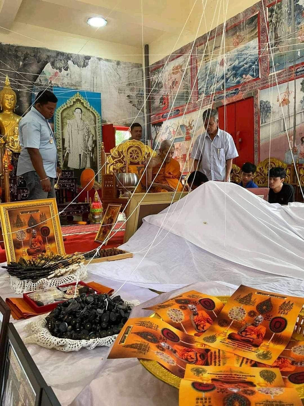 Sacred Tiger Carving on Takian Wood by Luang Pu Im Panyawuttho | Wat Thung Na Mai, Nakhon Si Thammarat | Celebrating Lifetime Legacy at 106 Years