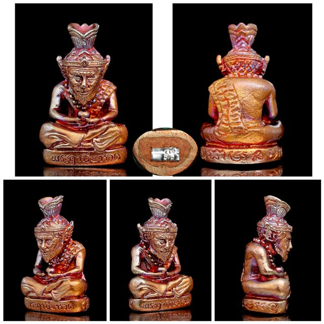 🔮 Borom Kru Pu Lersi Narot (The Great Hermit Master) - 2024 Edition: Luang Pu Maen, Samnak Song Khao Chan – Master of Magic, Wealth & Protection