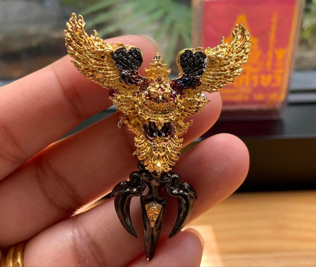 🪙 Vajra Garuda “Infinite Wealth Regent” – 5 cm Supreme Prosperity & Protection Statue (Maha Garuda Millionaire of Endless Treasure)