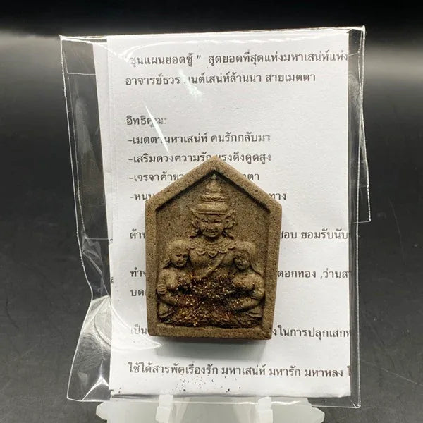 Irresistible Lanna Love Charm by Ajarn Thawan Maha Sanha - Authentic Thai Amulet for Love and Attraction