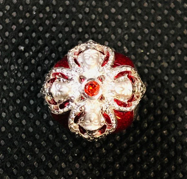 🌟 Luak Om Phrom Prasit Miracle Amulet – Luck & Wealth Bestowing Edition by Luang Pu Ki at Wat Wang Daeng