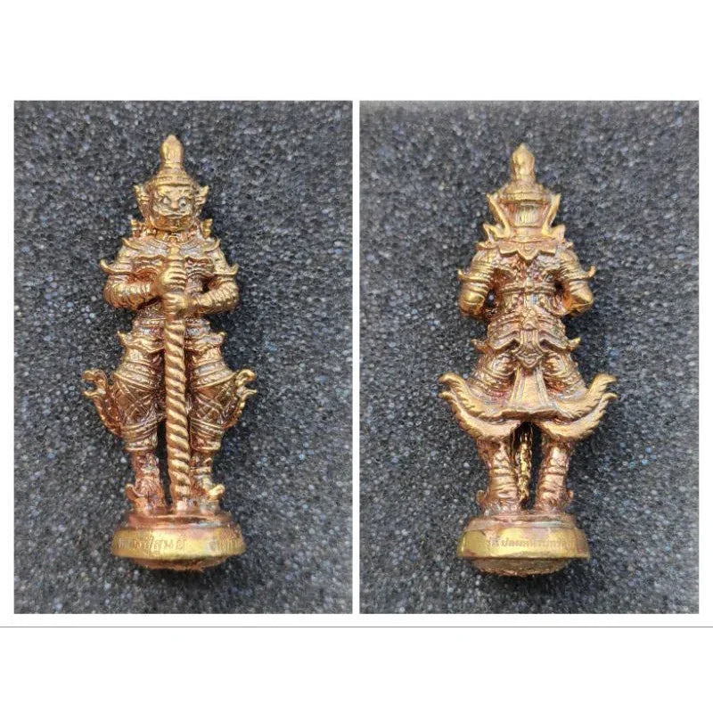 👹 THE MASTER OF WEALTH & DEBT LIBERATION ✨ The Sovereign Wealth-Maker: Luang Pu Soon "Thao Wessuwan" (Debt Relief & Riches Edition) – Sacred Metal Sculpture Soaked in Holy Water
