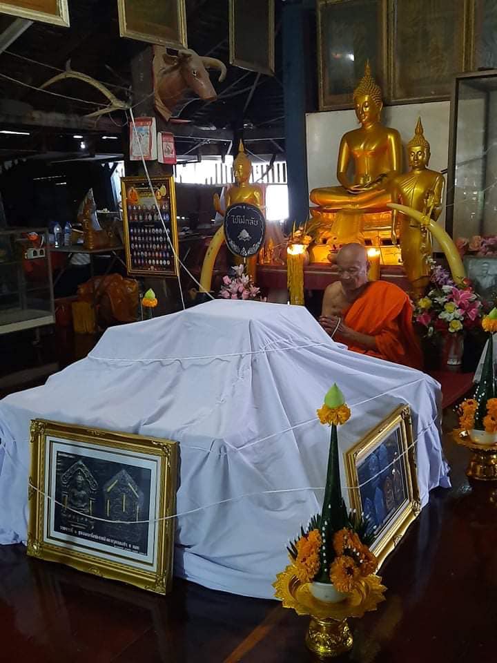 Phra Khun Paen First Edition – Sao Long Herb Blessing, Genuine Code & Serial, Powerful Mercy & Fortune, Blessed by Luang Pho Saneh, Wat Pan Si, Uthai Thani
