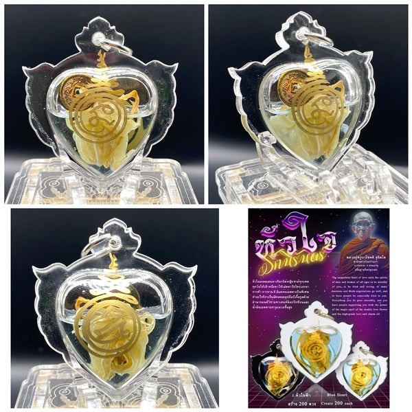 🎯 Irresistible Huachai Rak Nirand﻿ Amulet by Kruba Chokdee, Non Ban Kao Cemetery Monastery 2568 Edition – Potent Charm for Love, Success & Prosperity with Authentic Kroo Phrai Wax and Maha La Luay Oil