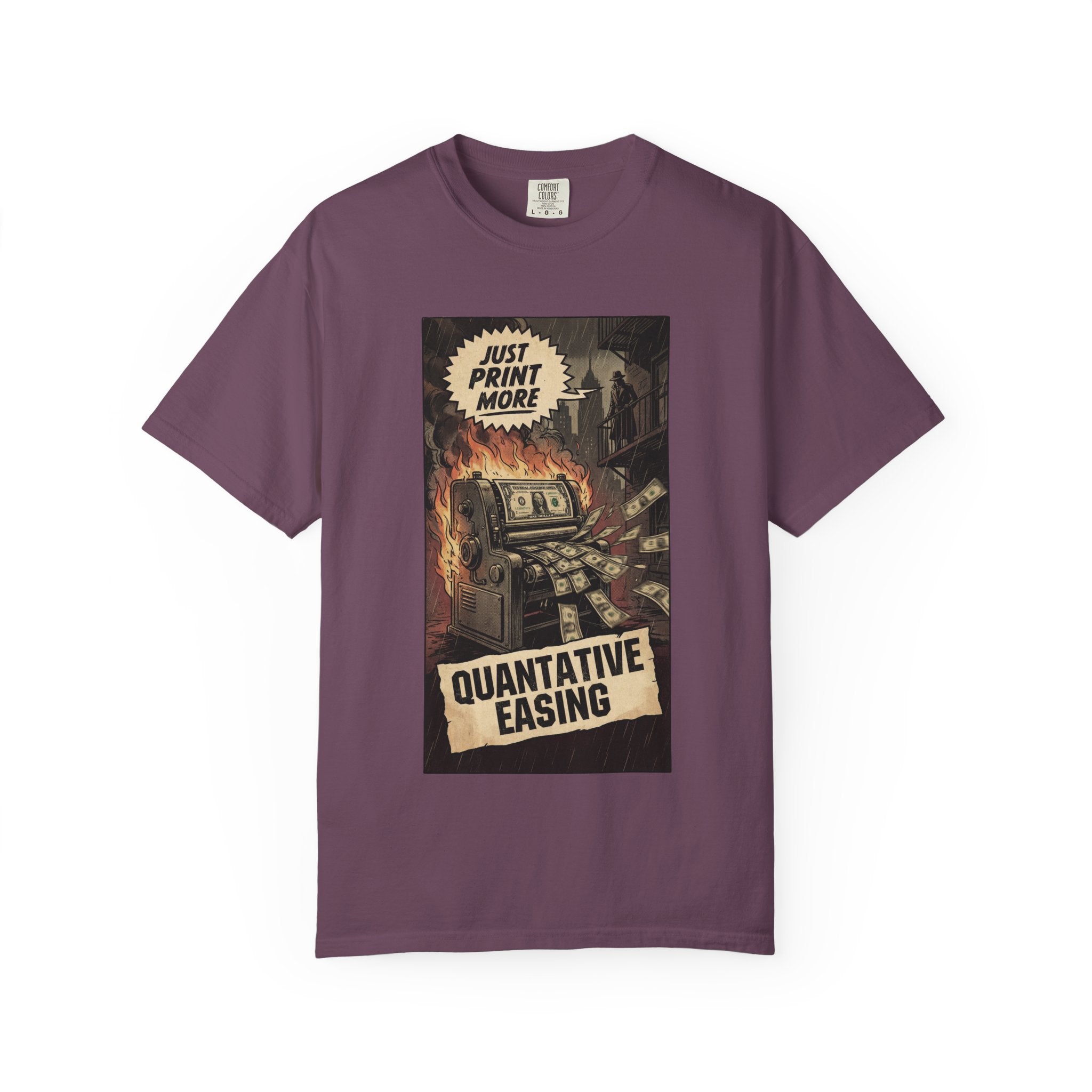 Satirical Finance T-Shirt, Toxic Work Culture Shirt, Market Correction Bear vs Bull Tee, Inflation $1000 Burger Graphic, Vintage Grunge Streetwear Berry