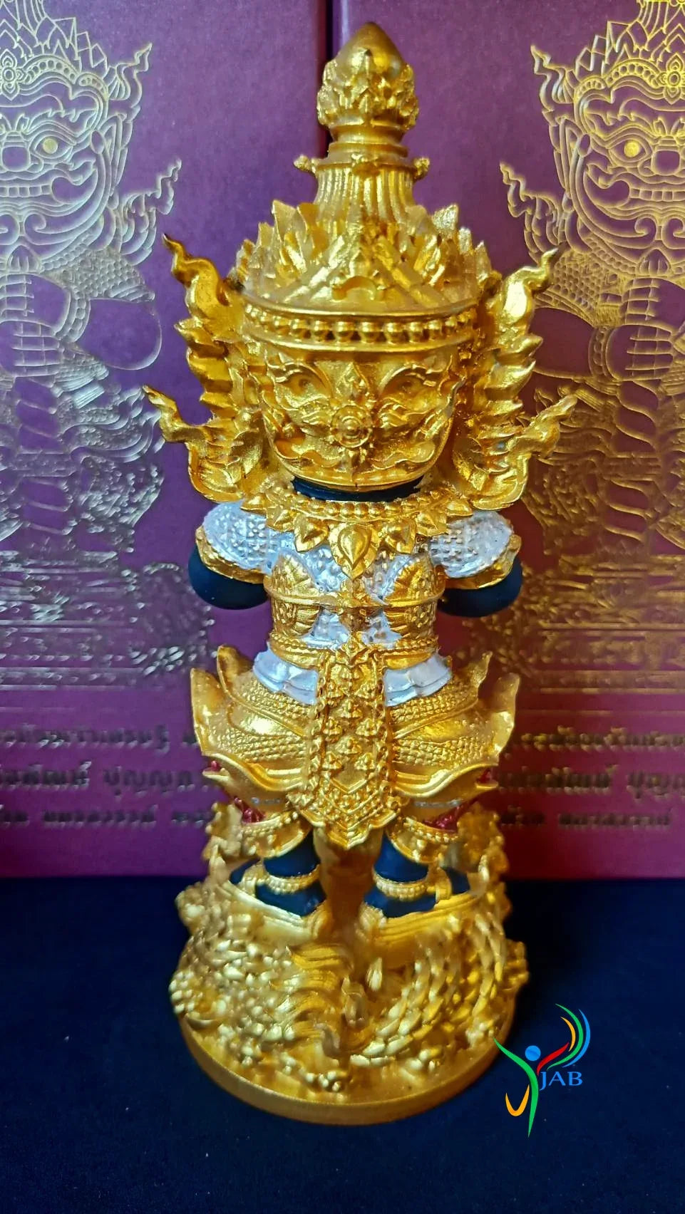 👹 The "Little Lord of Millionaires" Thao Wessuwan Statue (5.8") – Sacred Lek Namphi Edition for Wealth, Protection & Career Success