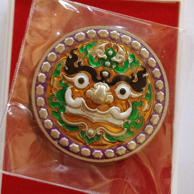 👹 THE MILLIONAIRE GUARDIAN: THAO WESSUWAN ✨ The Sovereign Commander: "Maha Techo" (Millionaire Wealth) Thao Wessuwan Coin – Kruba Siri x Luang Phor Rak Edition White gold