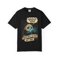 Funny Panda Doomscrolling Shirt - Brain Empty No Thoughts Just Vibes Tee - Retro Vintage Aesthetic T-Shirt - Relatable Digital Burnout Meme Gift - Smartphone Addict Introvert Top Black