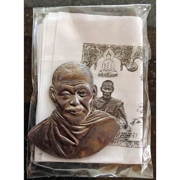 Luang Pho Jong Amulet – “Cloaked for Life Upliftment” | Power of Compassion &amp; Victory - Thai Blessing Co
