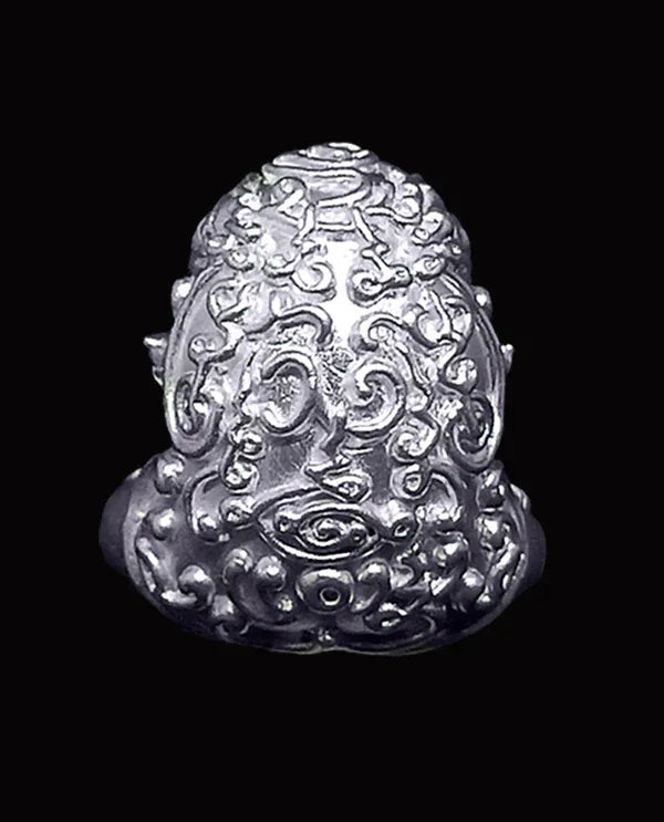 Miniature Iron Frog Amulet for Supreme Luck and Protection - Blessed Ancestral Wisdom from Doi Chom Wa by Master Chao Sa U Wijing Ta