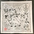 Powerful Ma Sep Nang Talisman – Sacred Cloth with Master Ajarn Thawon’s Blessing from Lampang (10x10 inches) Default Title