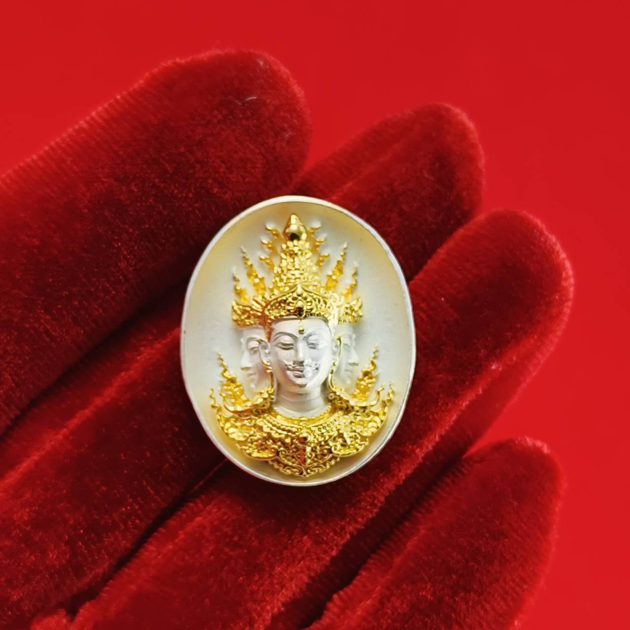 Sacred Phra Phrom Amulet – “Phon Phrom Likhit” Edition