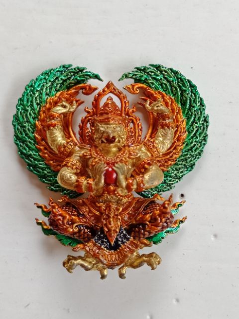 🦅 First Edition Garuda “Maha-Setthi Blessing” Amulet – Prosperity, Authority & Protection (Thailand 2019 / 2562 BE)