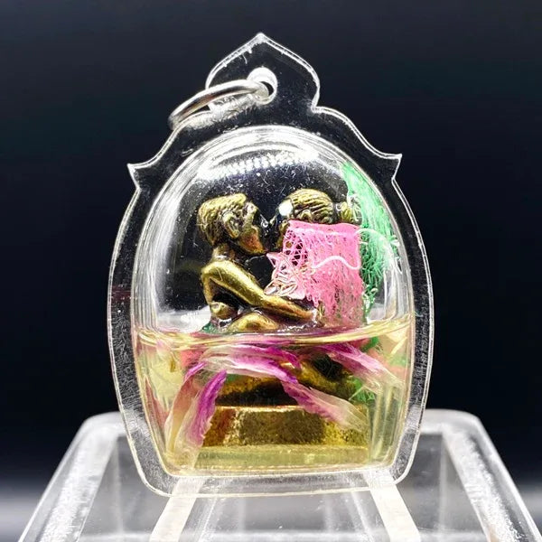 🌟 Inn Koo Enchanted Charm - Powerful Maha Saneh Love Booster & Spiritual Protection with Sacred Oil