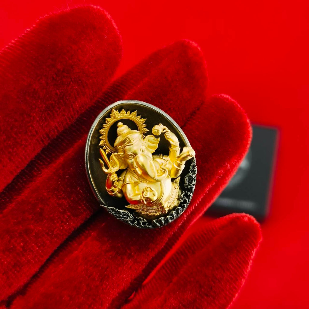 Ganesha Kanapathi Amulet – Blessed by Luang Pu Yoon, Wat Nong Pa Mak